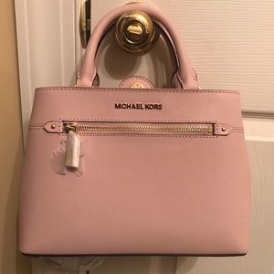 Light pink brand new Michael Kors Satchel